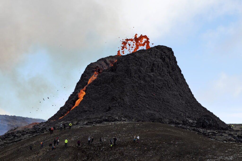 volcans du Lagon Bleu
