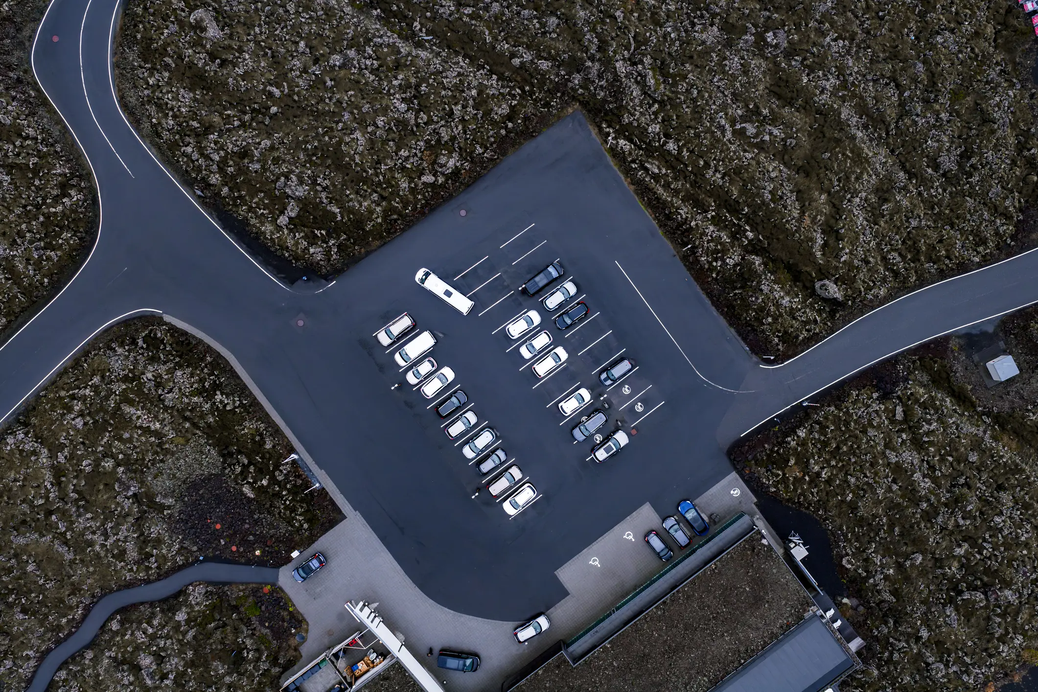 parking laguna blu iceland